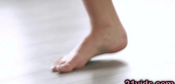  Ivana Sugar sexy foot plays